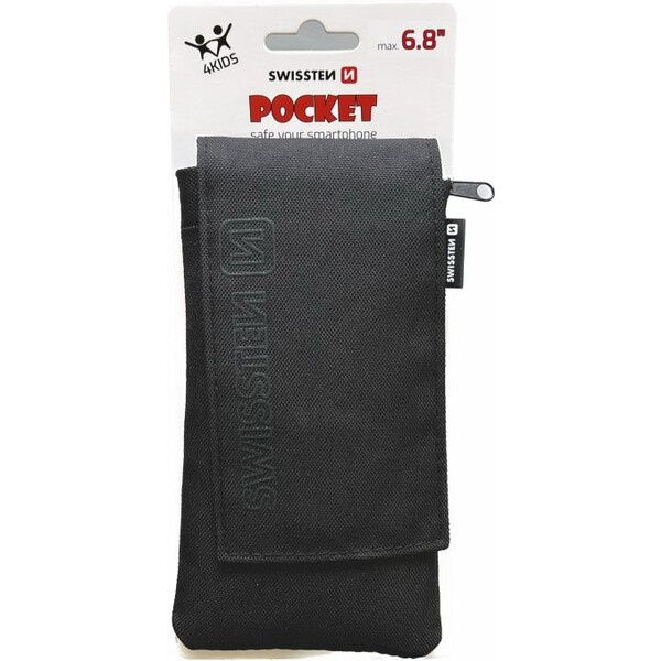 POUZDRO SWISSTEN POCKET 6,4" ČERNÉ (65300100) Černá