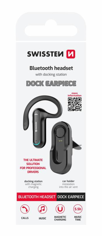 Handsfree sluchátko do auta Swissten Earpiece