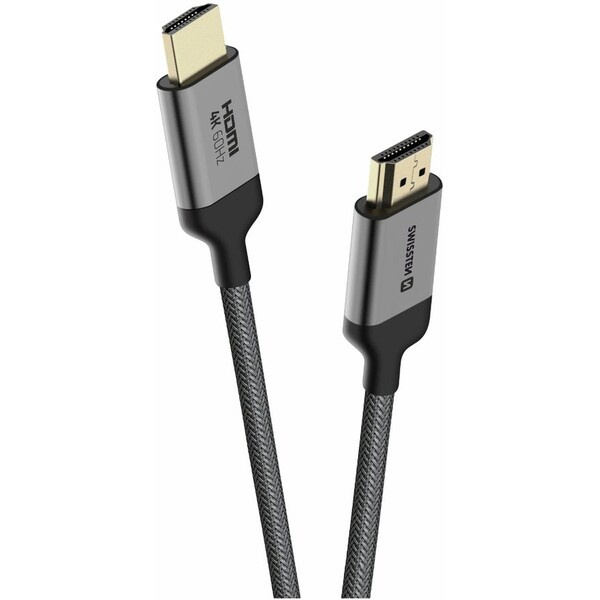 Swissten HDMI na HDMI kabel 4K 60Hz 3m