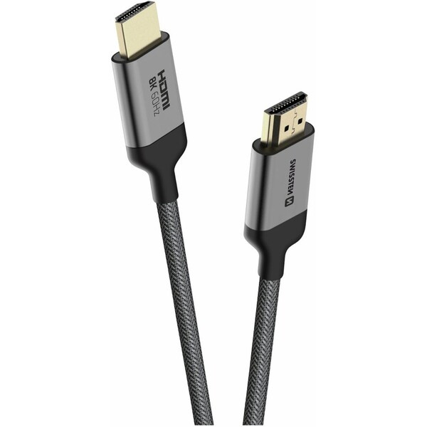 Swissten HDMI na HDMI kabel 8K 60Hz 2m