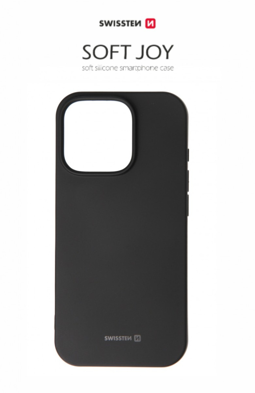 Pouzdro Swissten Soft Joy Pro pro Apple iPhone 16 Pro – černé