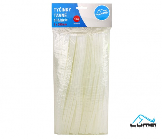Pistole tavná - náplně 7 x 300mm, 1kg bílé LUMA LUMA trading s.r.o.