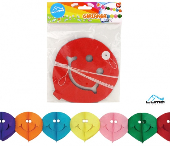 Girlanda 4m SMILE LUMA LUMA trading s.r.o.