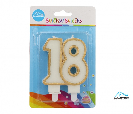 Svíčka č.18 LUMA LUMA trading s.r.o.