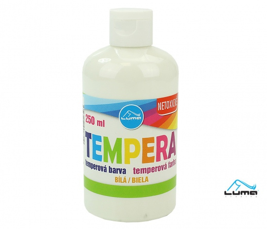Barvy temperové LUMA 250ml bílá LUMA trading s.r.o.