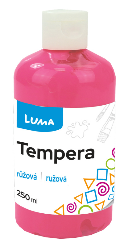 Barvy temperové LUMA 250ml růžová LUMA trading s.r.o.