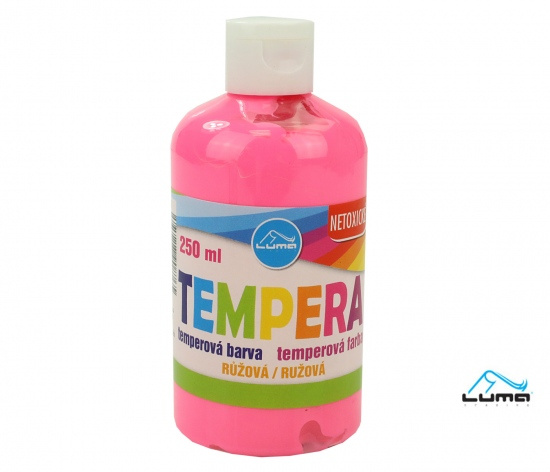 Barvy temperové LUMA 250ml růžová LUMA trading s.r.o.