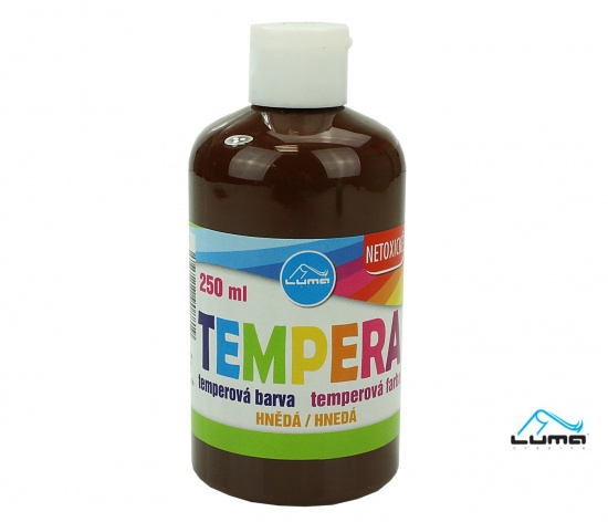 Barvy temperové LUMA 250ml hnědá LUMA trading s.r.o.