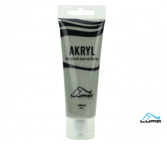 Barvy akrylové 75ml, šedá Luma LUMA trading s.r.o.