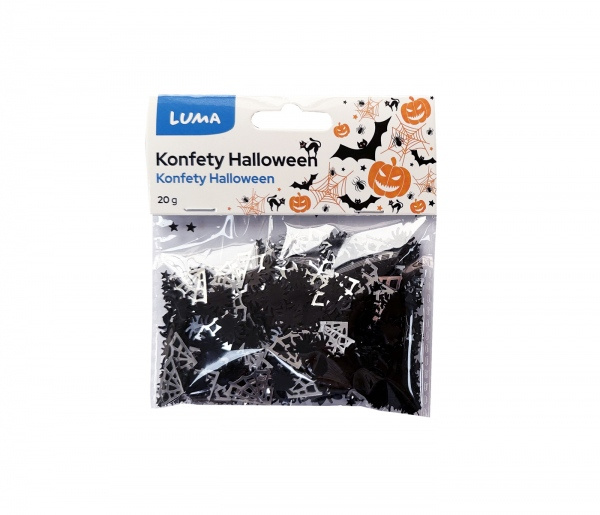 Konfety HALLOWEEN pavouk/pavučina 20g LUMA LUMA trading s.r.o.