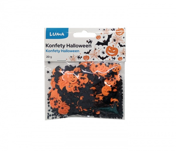 Konfety HALLOWEEN dýně/netopýr 20g LUMA LUMA trading s.r.o.