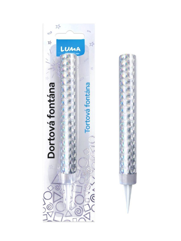 Fontána 12cm stříbrná LUMA LUMA trading s.r.o.