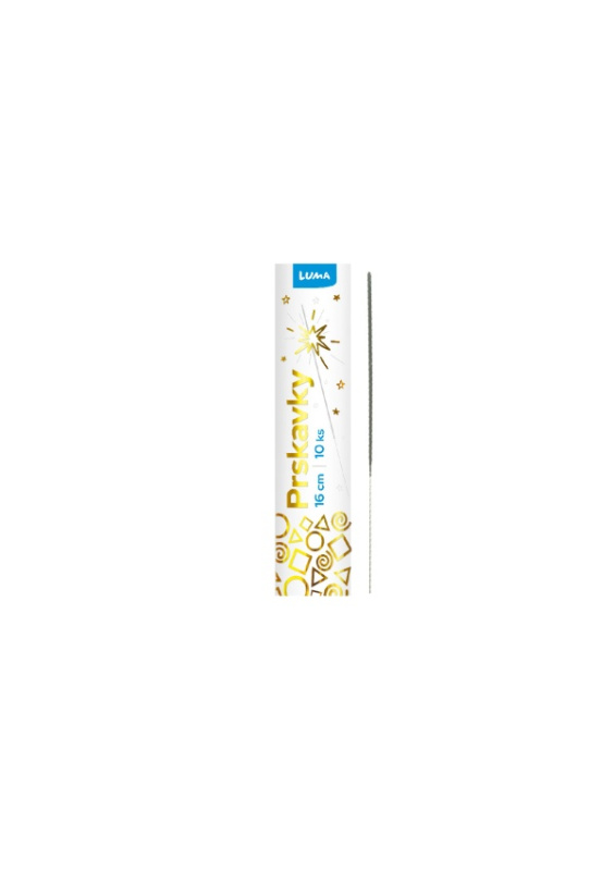 Prskavky 16cm 10ks LUMA LUMA trading s.r.o.
