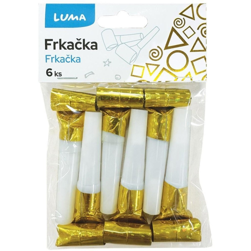 Frkačka 6ks holografická ZLATÁ LUMA DELI GROUP CO., LTD.
