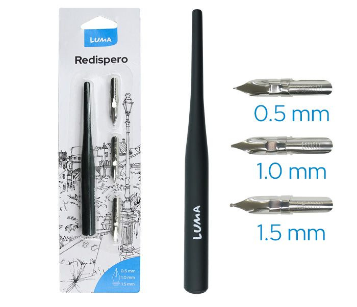 Redispero LUMA sada 3 ks (0,5 mm, 1 mm, 1,5 mm) + násadka
