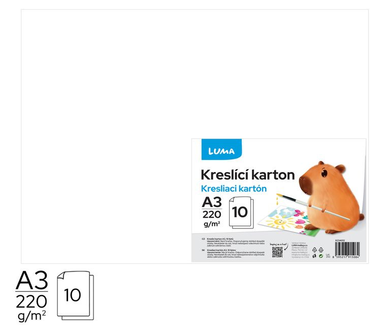 Kreslící karton A3 10l LUMA LUMA trading s.r.o.