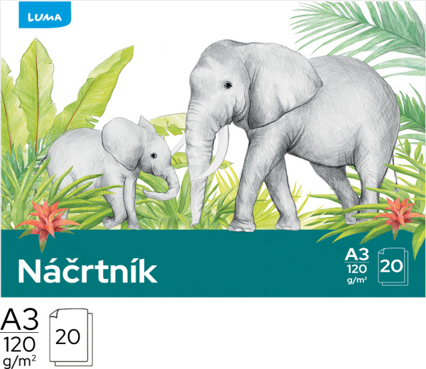 Náčrtník A3 20l LUMA LUMA trading s.r.o.