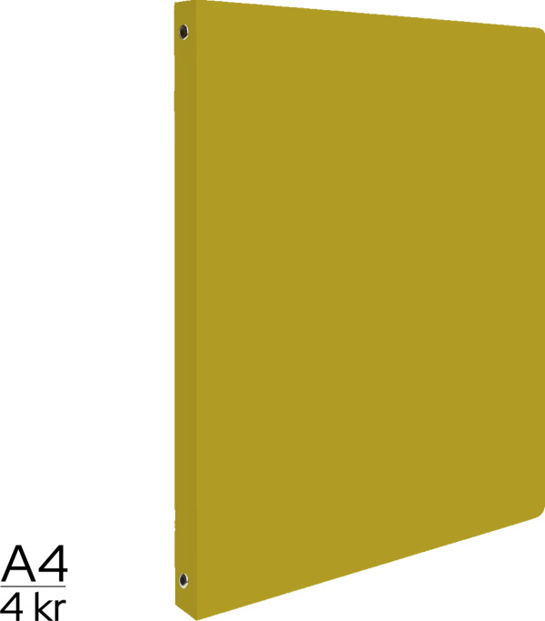 Pořadač LUMA A4 4 kroužkový olivový LUMA trading s.r.o.