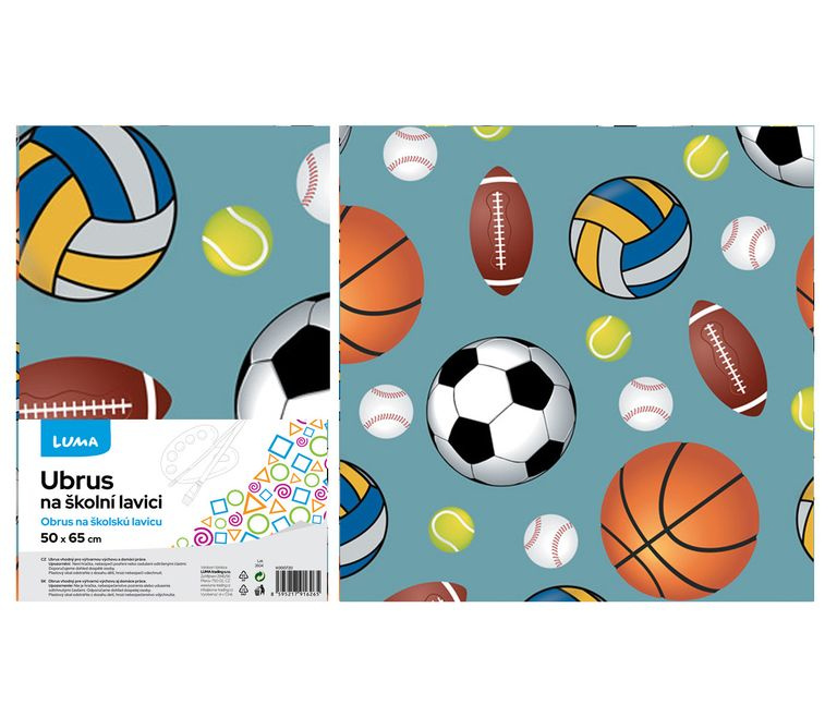 Ubrus na školní lavici SPORT LUMA LUMA trading s.r.o.