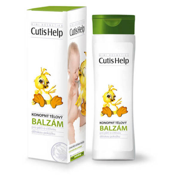 CutisHelp Mimi konopný tělový balzám pro děti od narození 200 ml