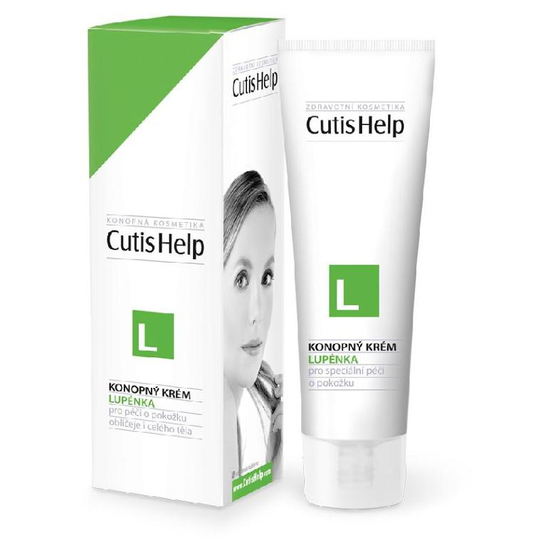 CutisHelp Health Care L - Lupénka konopná mast proti lupénce na noc 100 ml