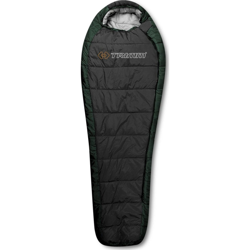 Spacák TRIMM Highlander šedý Barva: dark grey/olive, Velikost: 195 cm, Orientace zipu: Levý