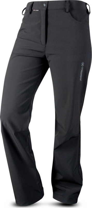 Dámské softshellové kalhoty TRIMM Tourist Lady černé Barva: black, Velikost: L