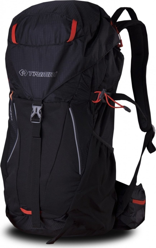 Batoh turistický TRIMM Courier 35l černý Barva: black/ orange, Velikost: 35 l