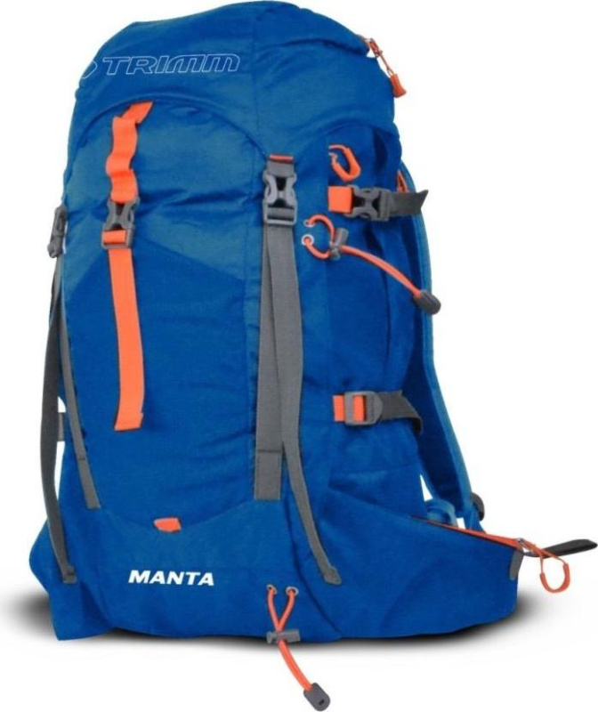 Batoh turistický TRIMM Manta 30l modrý Barva: Blue/Orange, Velikost: 30 l