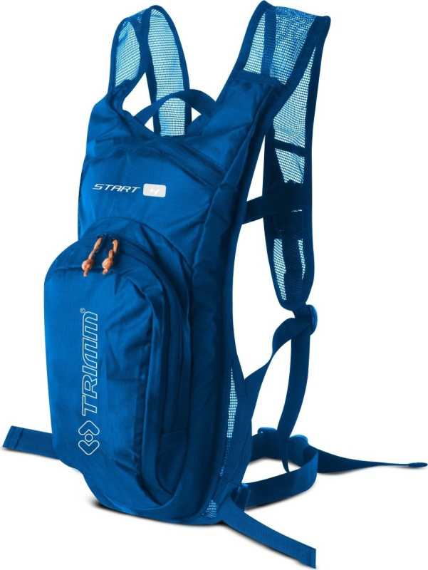 Batoh cyklistický TRIMM Start 4l modrý Barva: Blue/Orange, Velikost: 4 l