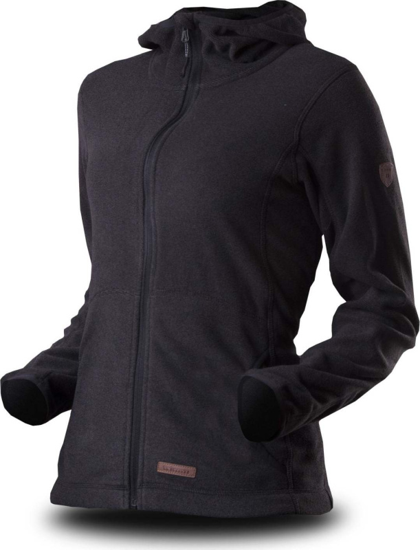 Dámská fleecová mikina TRIMM Neona grey melange Barva: grey melange, Velikost: XL