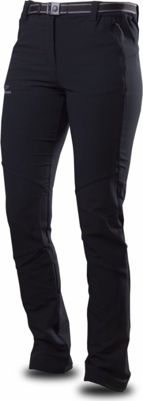 Dámské kalhoty TRIMM Calda černé Barva: grafit black, Velikost: XL
