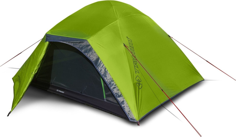 Stan expediční TRIMM Apolom D zelený Barva: lime green/ grey, Velikost: 3 osoby