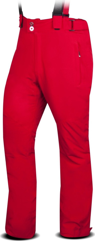 Pánské lyžařské kalhoty TRIMM Rider červené Barva: red, Velikost: 3XL