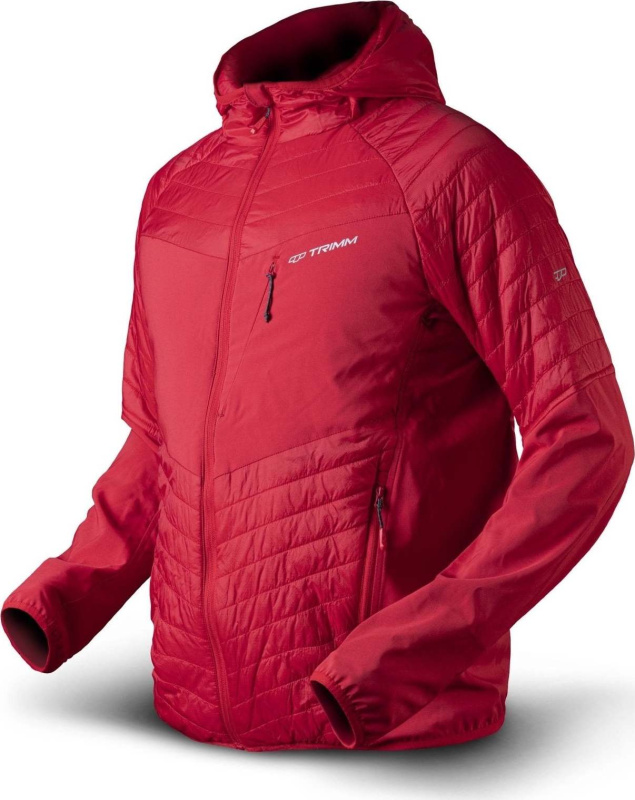 Pánská bunda TRIMM Zen červená Barva: red, Velikost: S