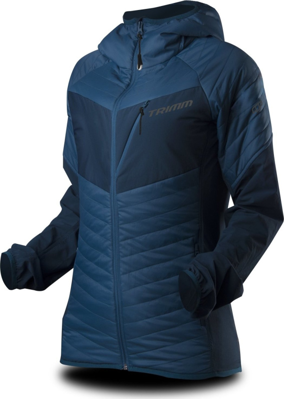 Dámská zimní bunda TRIMM Zena modrá Barva: dark lagoon, Velikost: XXL