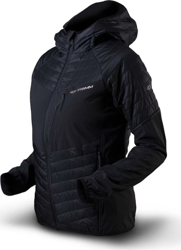Dámská zimní bunda TRIMM Zena černá Barva: black, Velikost: XL