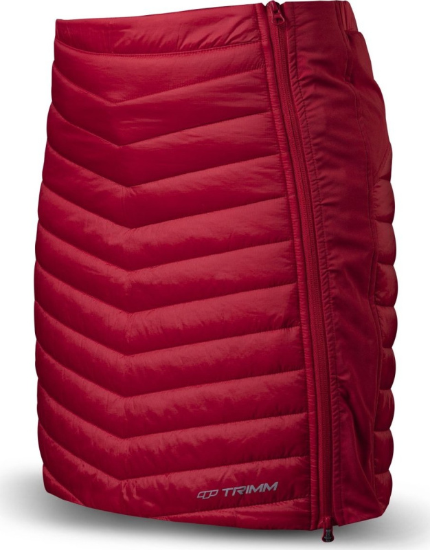 Dámská zateplená sukně TRIMM Ronda červená Barva: red, Velikost: M