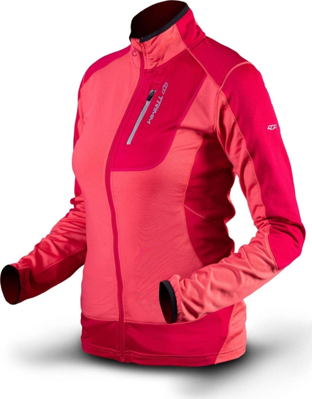 Dámská mikina TRIMM Tera růžová Barva: pinky/dark pinky, Velikost: M