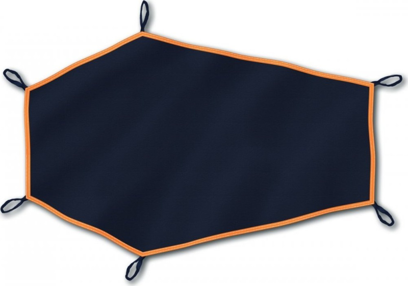 Podlážka TRIMM Footprint Himlite tmavě šedá Barva: dark grey, Velikost: 275x130 cm