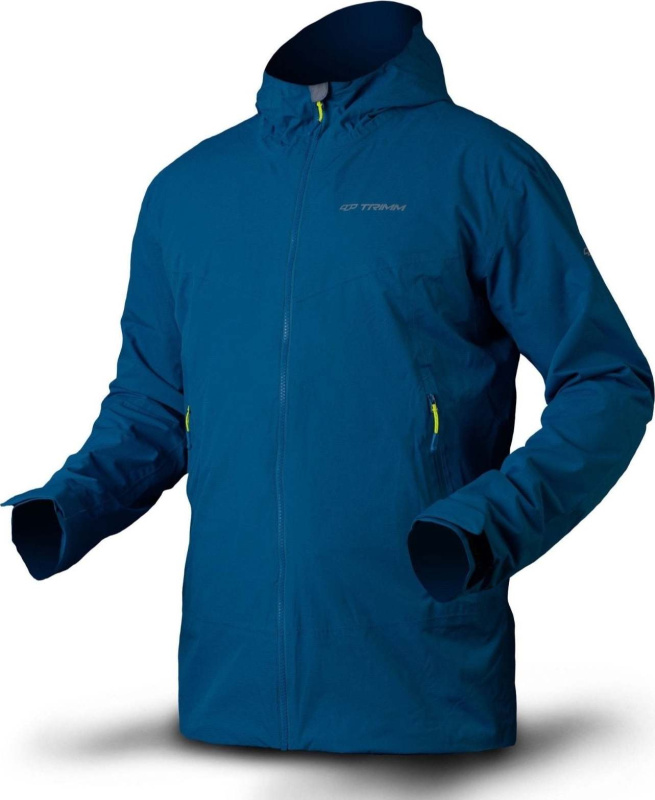 Pánská outdoorová bunda TRIMM Foxter modrá Barva: Lagoon, Velikost: L