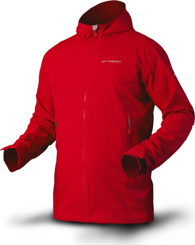 Pánská outdoorová bunda TRIMM Foxter červená Barva: red, Velikost: XL