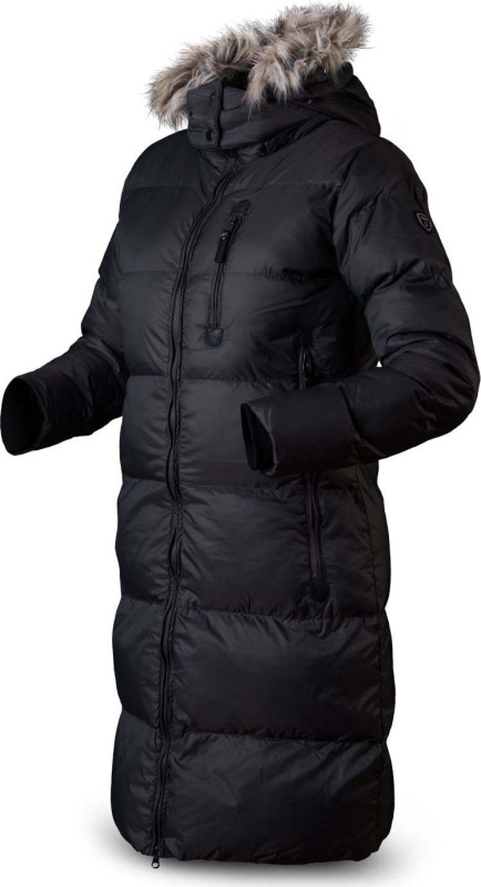 Dámský zimní kabát TRIMM Lustic černý Barva: black, Velikost: XL