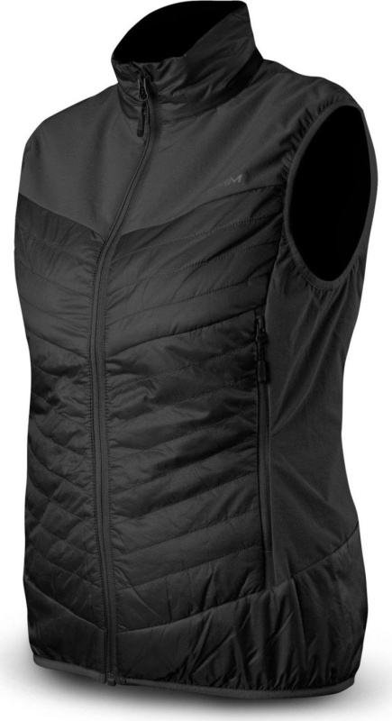 Dámská lehká vesta TRIMM Zena Vest černá Barva: black, Velikost: S
