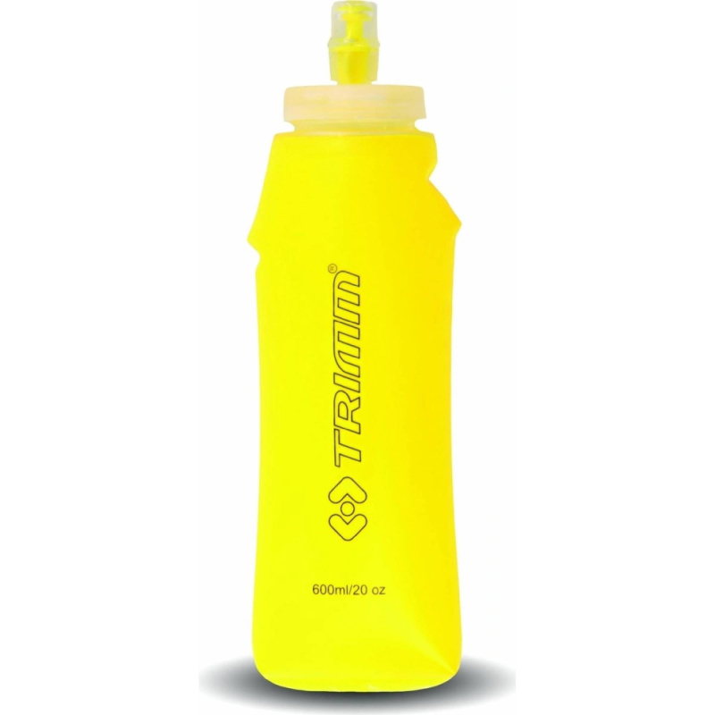 Měkká láhev TRIMM Gel flask 600ml žlutá