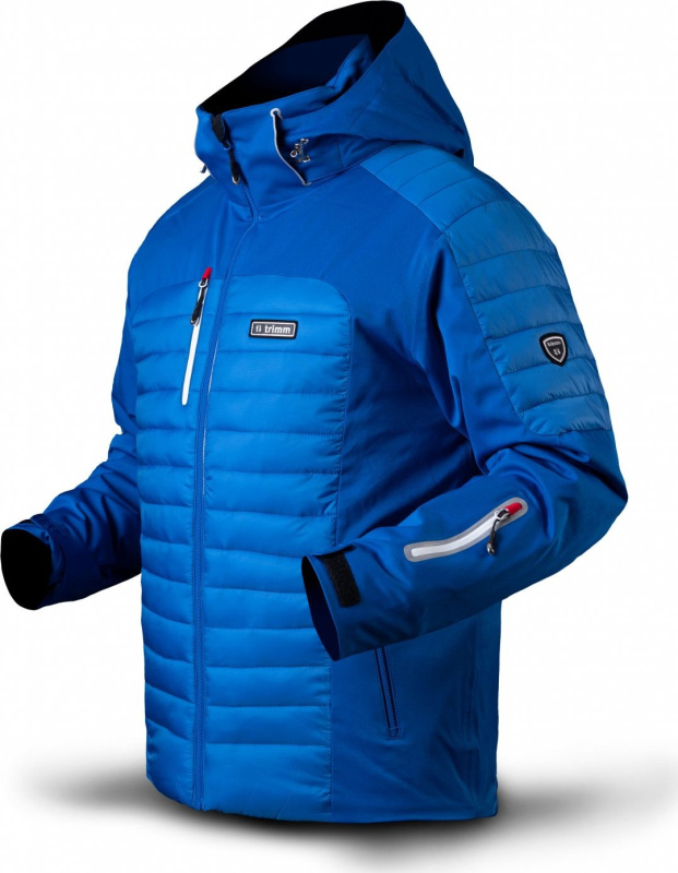 Pánská lyžařská bunda TRIMM Slider modrá Barva: jeans blue, Velikost: S