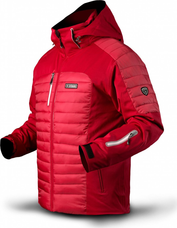 Pánská lyžařská bunda TRIMM Slider červená Barva: red, Velikost: L