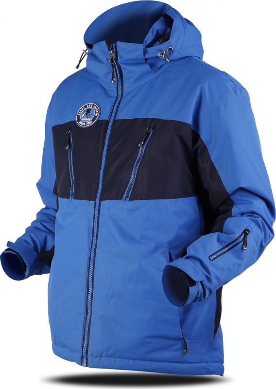 Pánská lyžařská bunda TRIMM Dynamit modrá Barva: jeans blue/ navy, Velikost: 3XL