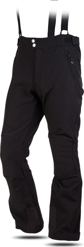 Pánské lyžařské kalhoty TRIMM Flash Pants černé Barva: black, Velikost: XL
