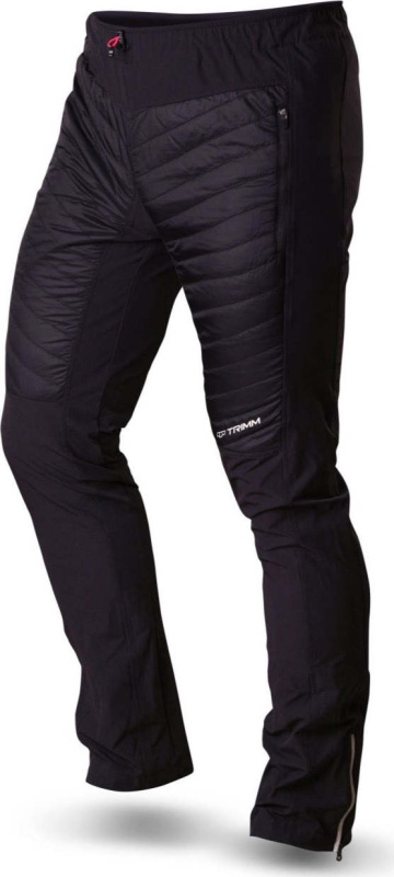 Pánské technické kalhoty TRIMM Zen Pants černé Barva: grafit black/ black, Velikost: M